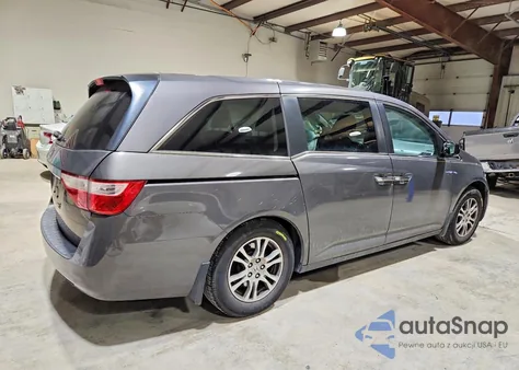2012 Honda Odyssey Exl from USA, damaged, VIN 5FNRL5H66CB146882